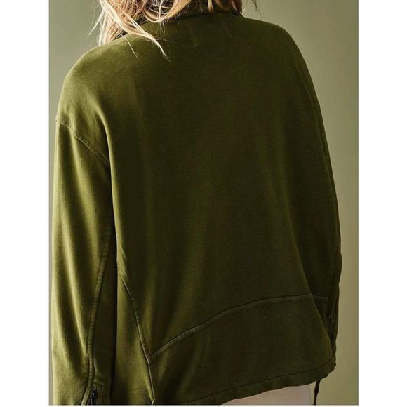 Free People Rebel Rebel Knit Moto Jacket Size XS - Picture 7 of 13